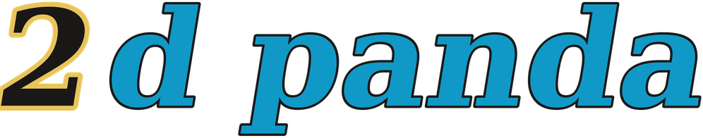 2d panda logo